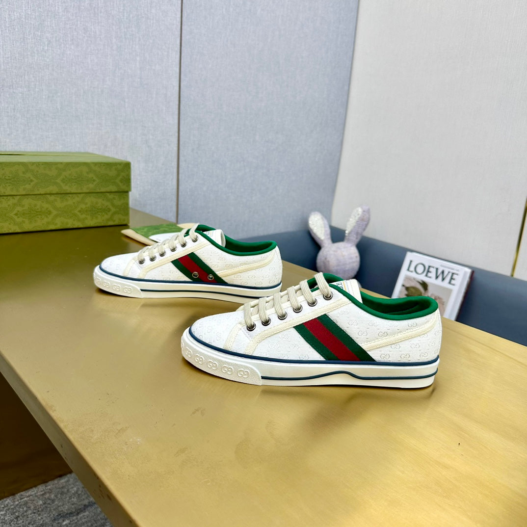 GG TENNIS 1977 TRAINER WHITE CANVAS