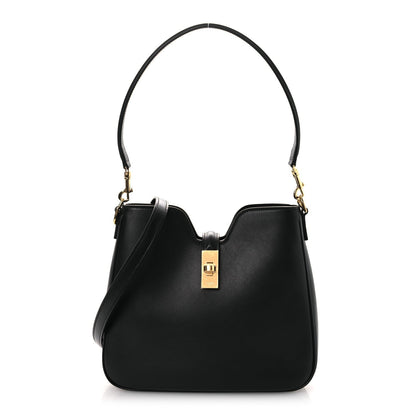 Smooth Calfskin Small Camille 16 Soft Bag Black