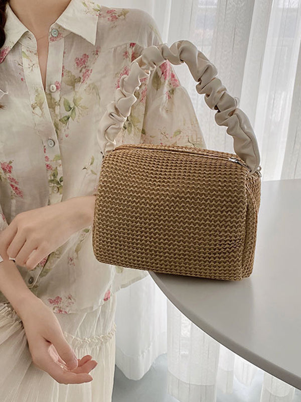 Vintage Weave Handbag Bags Accessories