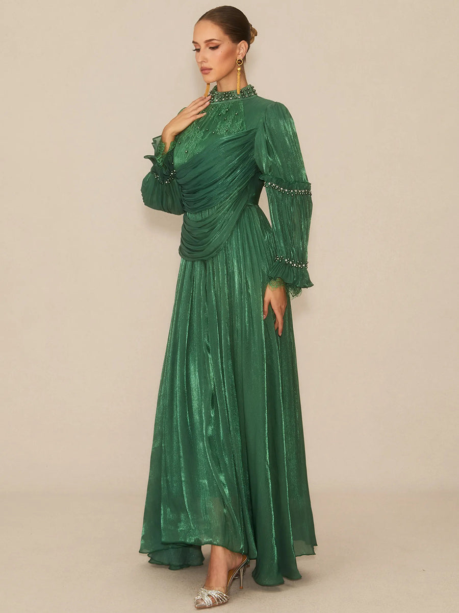 Annalise Maxi Dress In Green