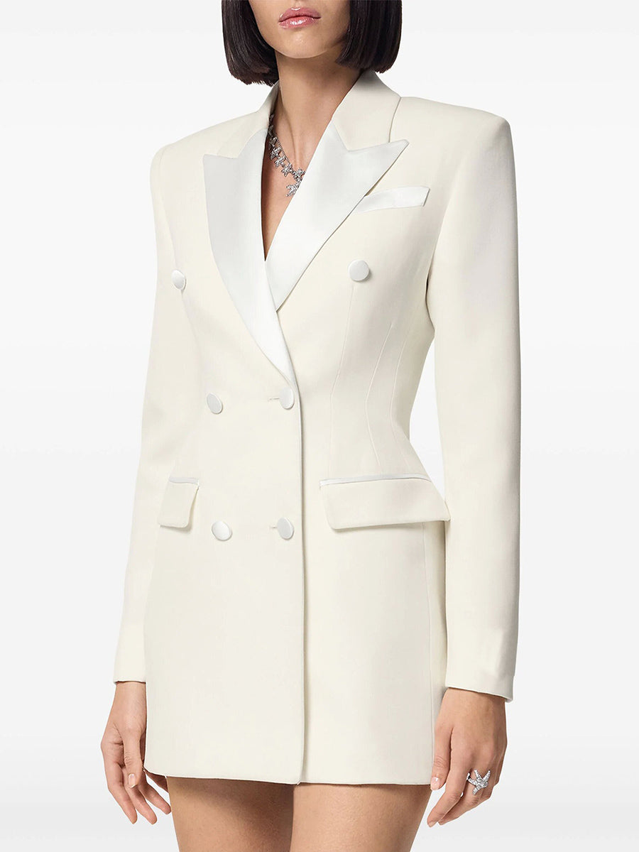 Elina Coat In White