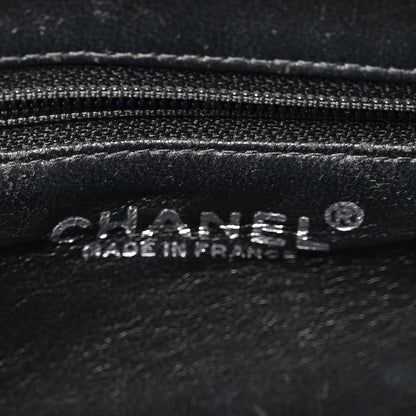 Caviar Quilted Medallion Tote Black