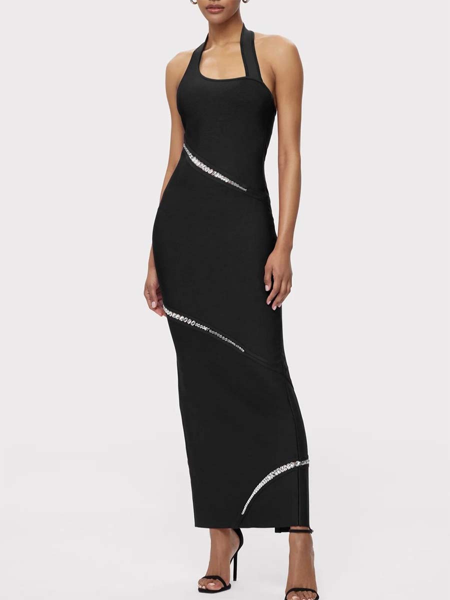 Rosalinda Bandage Maxi Dress