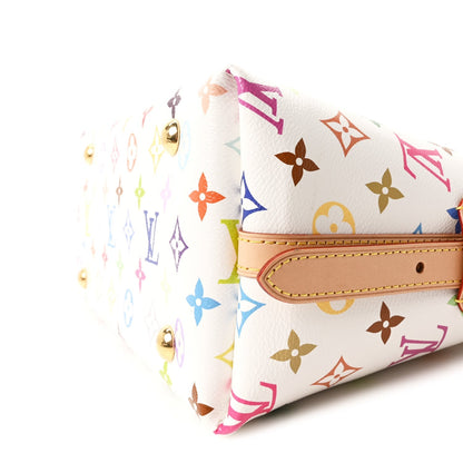 LV X TM Monogram Multicolor CarryAll PM White