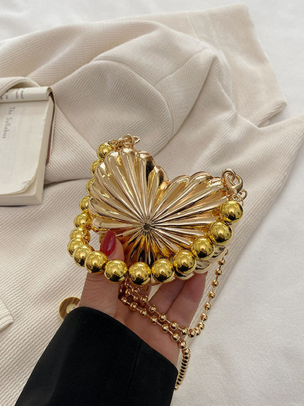 Beads Solid Color Split-Joint Bags Accessories
