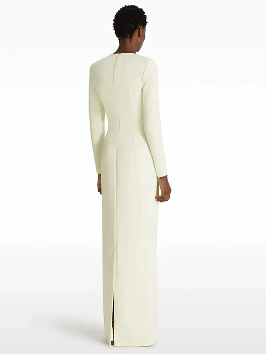 Ilaria Maxi Dress In White