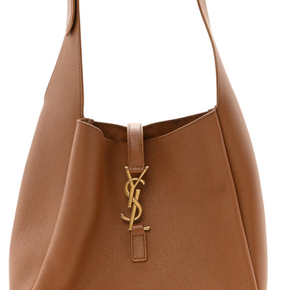 Grained Calfskin Small Le 5 A 7 Supple Hobo Fox