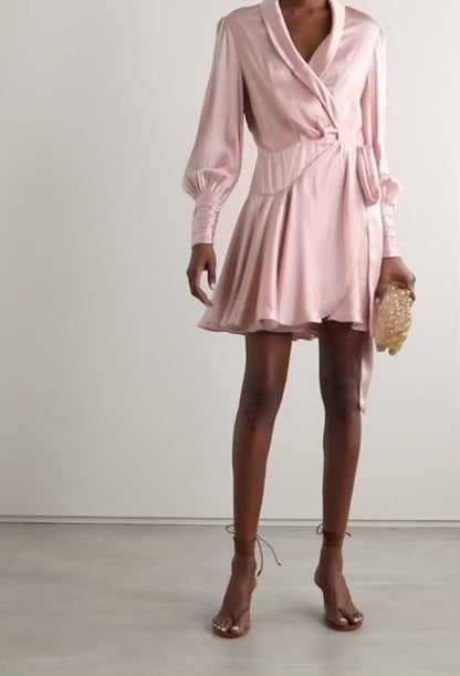 Juliette Silk Wrap Dress