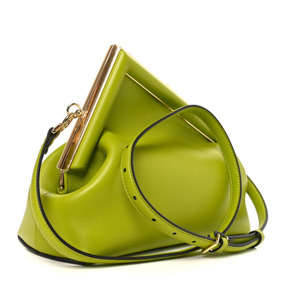 Shiny Nappa Small Fendi First Wasabi