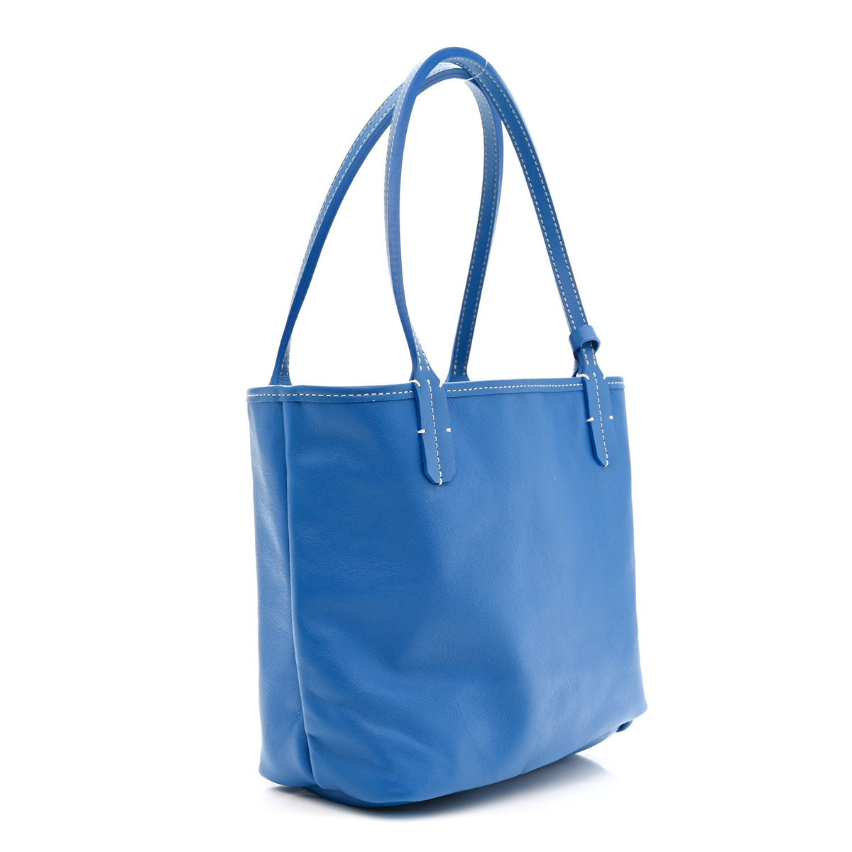 Goyardine Reversible Mini Anjou Sky Blue