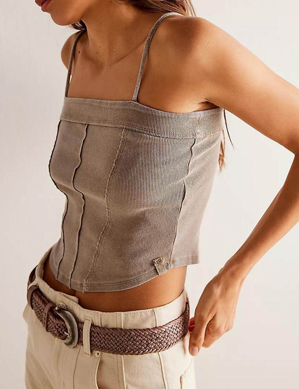 Simple Solid Color Tank Tops