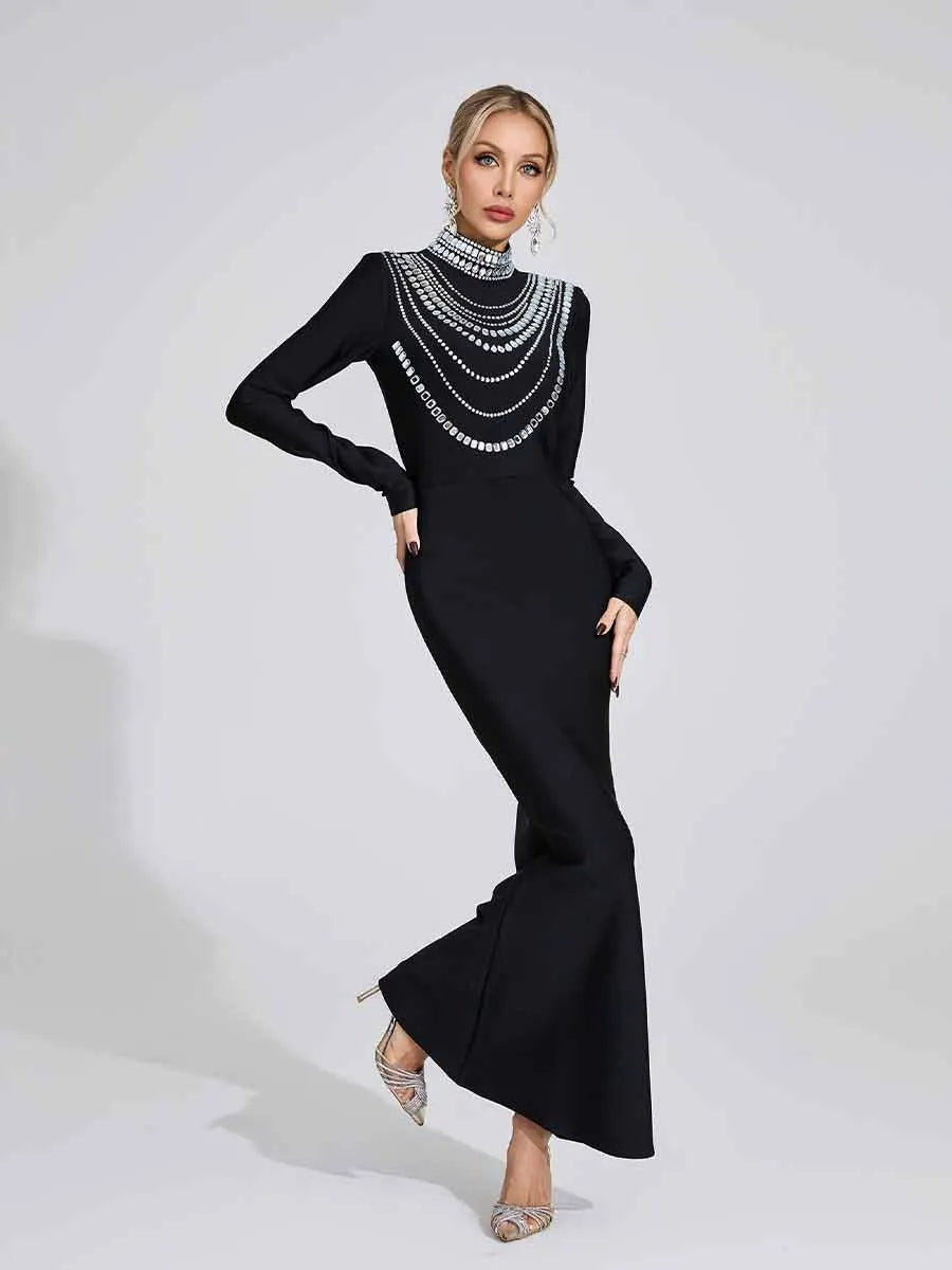 Margot Diamond Maxi Dress