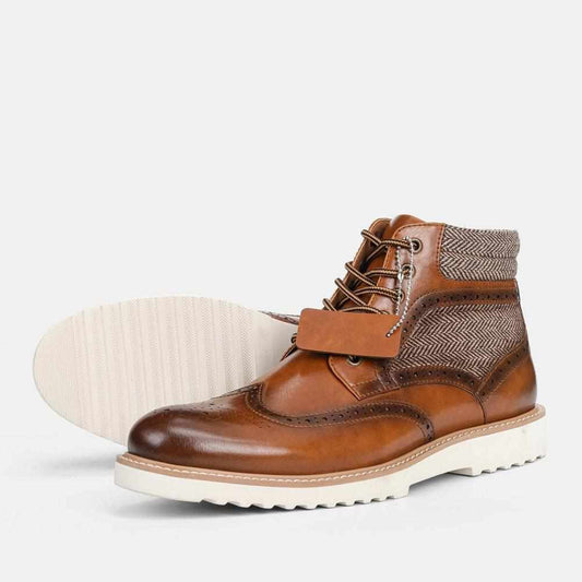 Saint Morris Brogue Ankle Boot