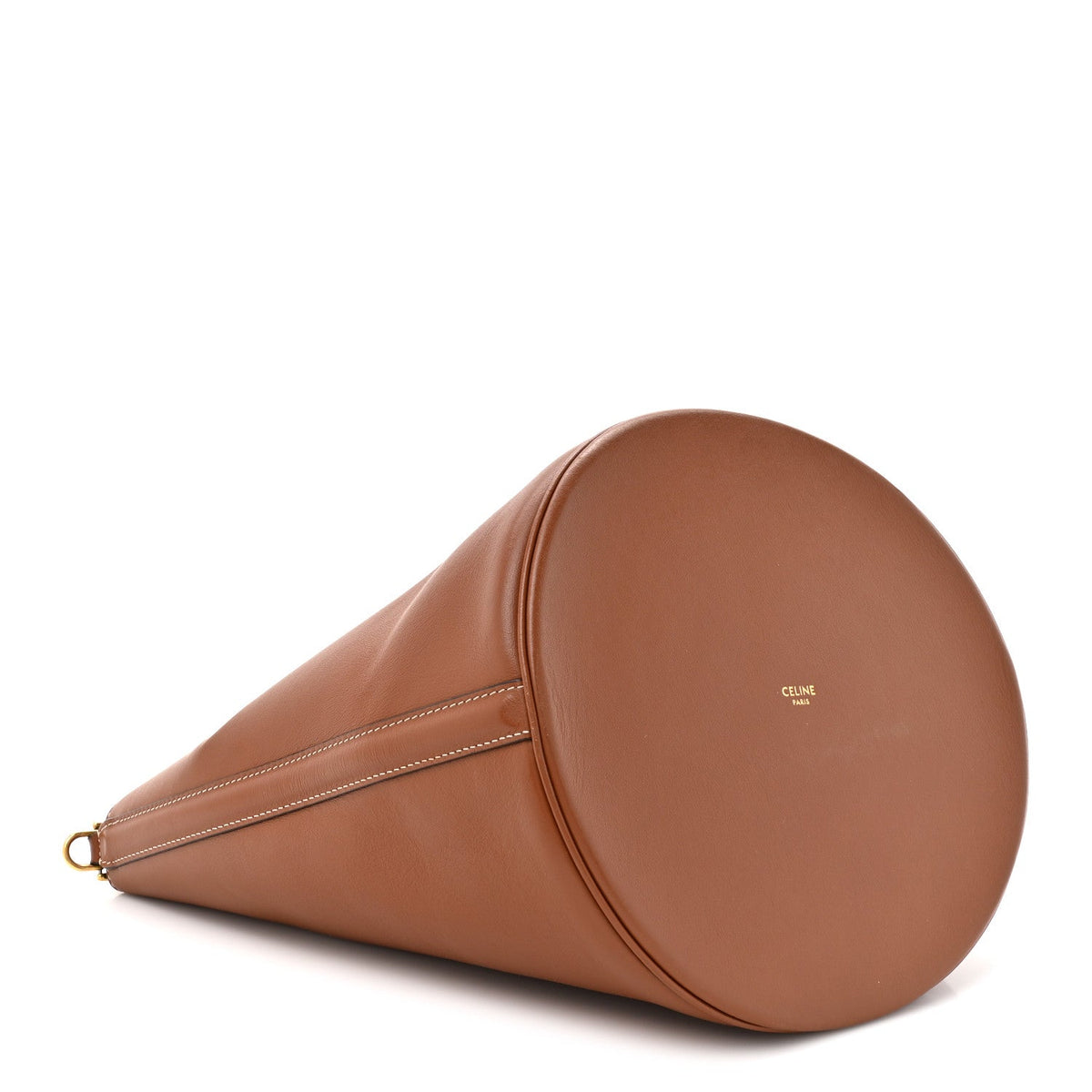 Smooth Calfskin Bucket 16 Bag Tan