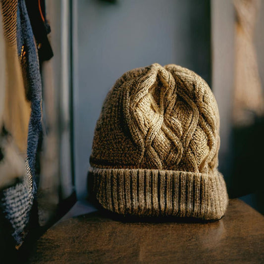 Sky Madrid Aubrey Knitted Beanie