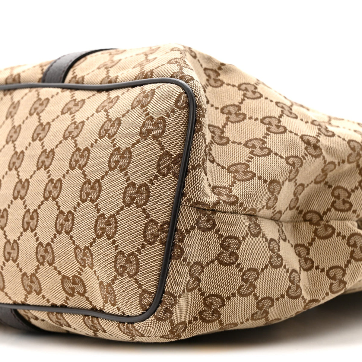 GG Monogram Large Joy Tote Bag Dark Brown