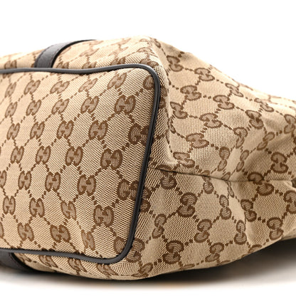 GG Monogram Large Joy Tote Bag Dark Brown