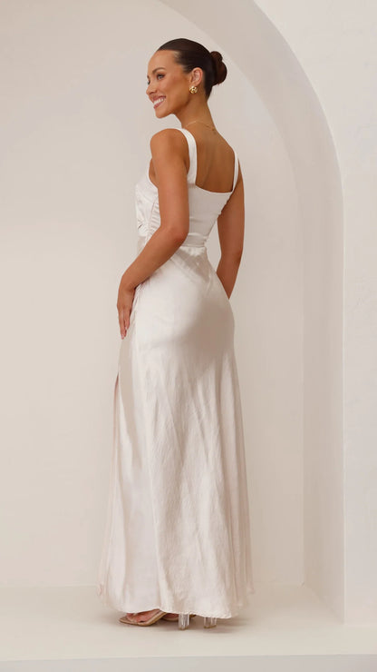 Alaria Maxi Dress - Champagne