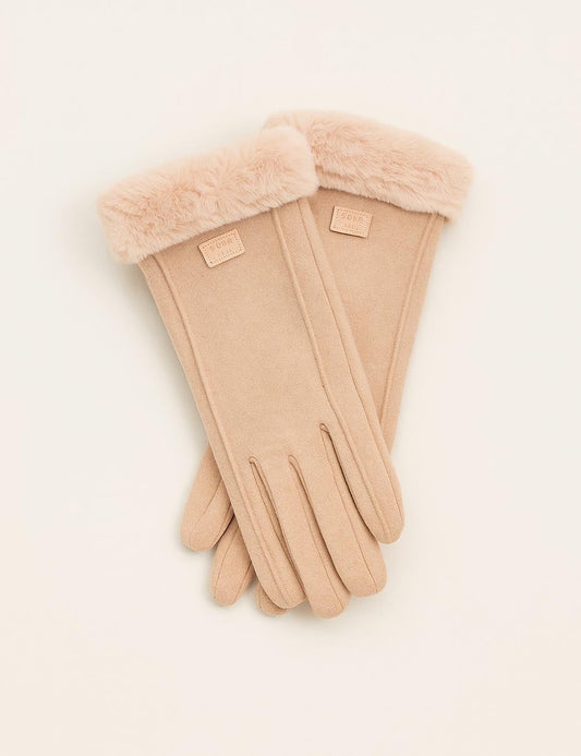 Winter Soft Windproof Thick Fleece Thermal Gloves