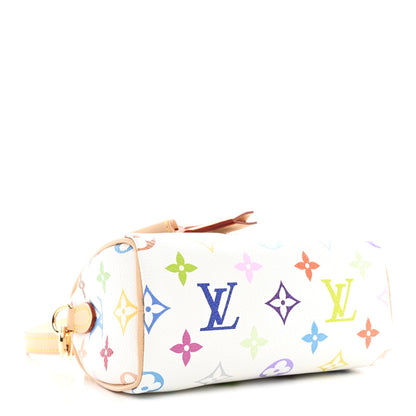 LV X TM Monogram Multicolor Nano Speedy White