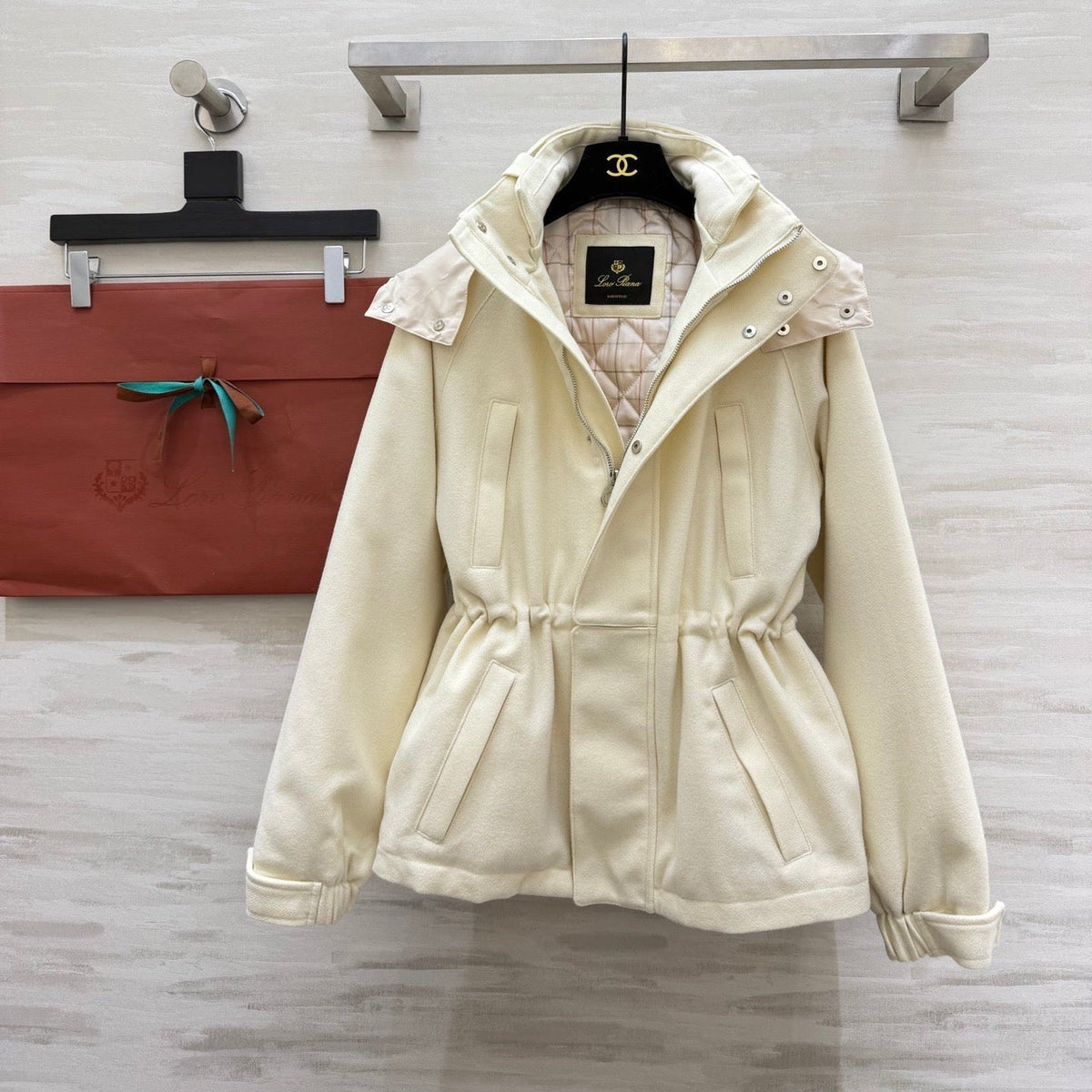 LP Icer Mini Jacket Ivory Cashmere 346648