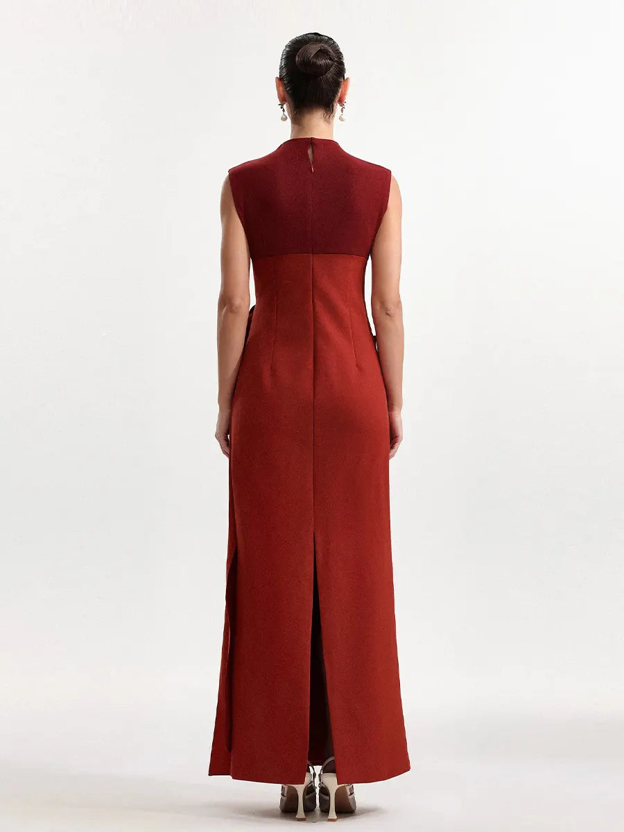 Amara Maxi Dress In Red