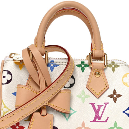 LV X TM Monogram Multicolor Nano Speedy White