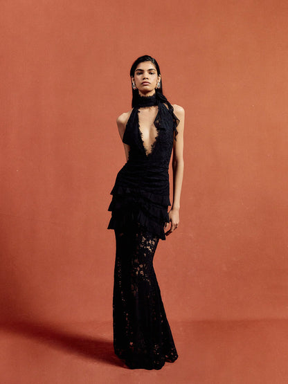 Anabella Maxi Dress In Black