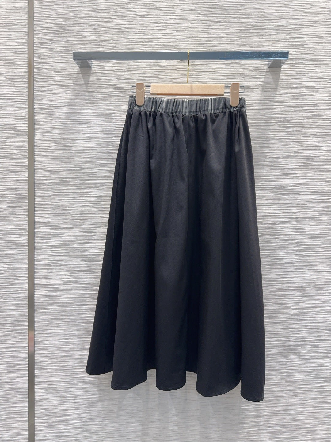 Miu SS26 Set Vest Midi Skirt Black Cotton Polyester 351262