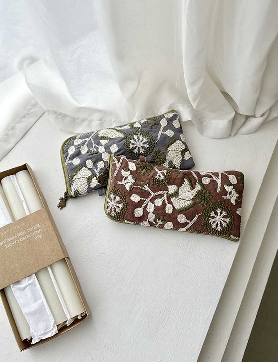 Floral Makeup Bag