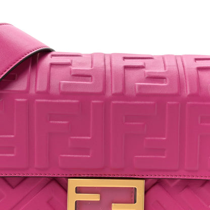 Nappa FF 1974 Embossed Baguette Ciclamino Pilar