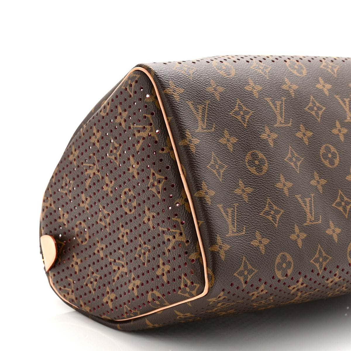 Monogram Perforated Speedy 30 Fuchsia