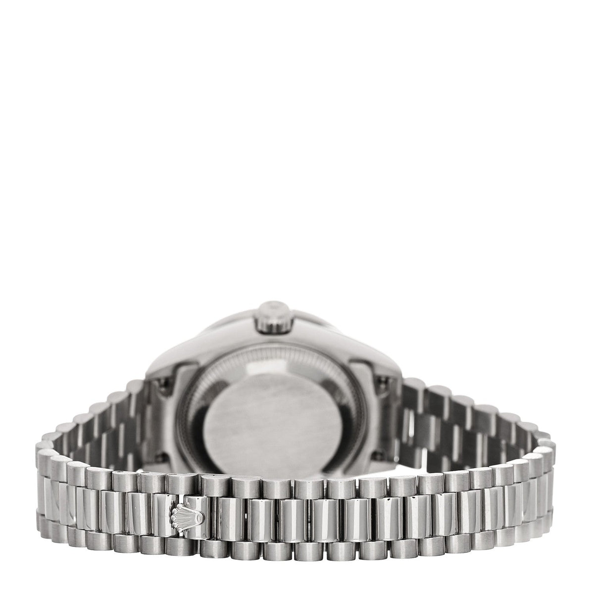 Platinum Diamond Bezel 26mm Datejust Watch Silver 69136
