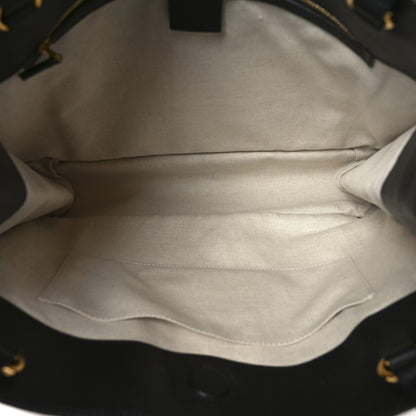 New Sakai Calfskin Lux Horsebit 1955 Tote Bag Black