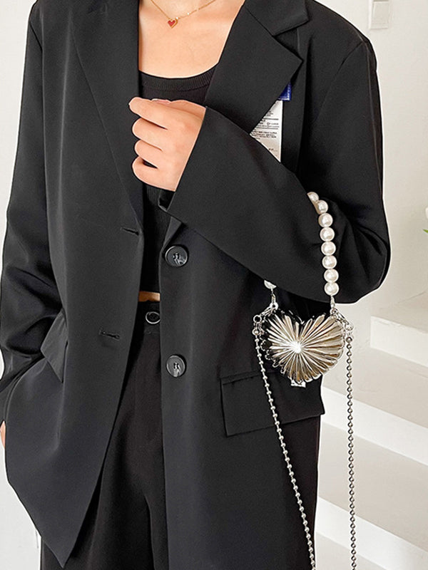 Beads Solid Color Split-Joint Bags Accessories
