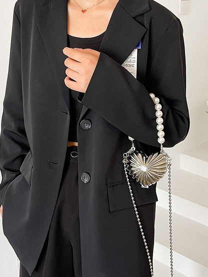 Beads Solid Color Split-Joint Bags Accessories