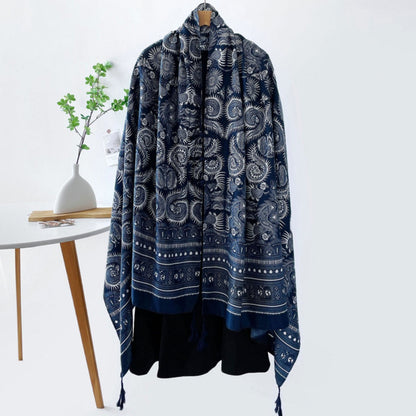 Scarvii - Boho Summer Shawl Scarf With Fringe - 6 Patterns