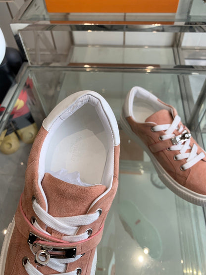 HM Day Sneaker Pink Suede 291835