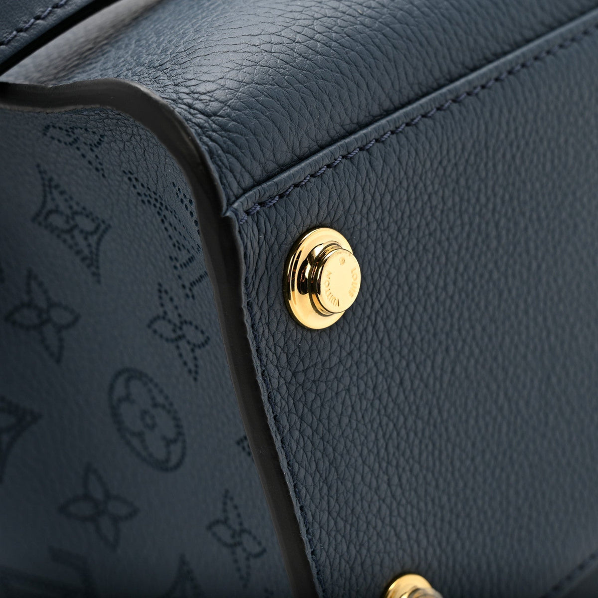 Calfskin Karung Monogram On My Side MM