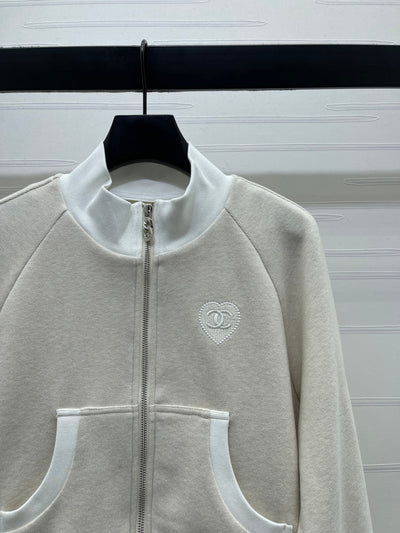 Chanel 2026 Stand Collar Jacket and Trousers Suit Polyester