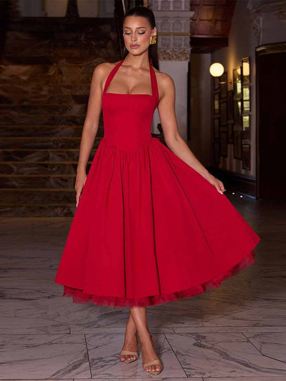 Zoya Romantic Midi Dress