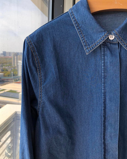 HERMES 25S DENIM SHIRT 201