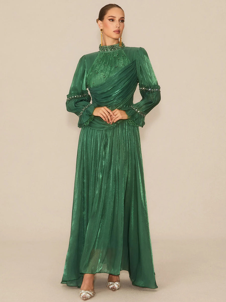 Annalise Maxi Dress In Green