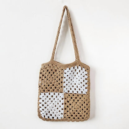Crochet Granny Square Bag Square Hand Hook Bag