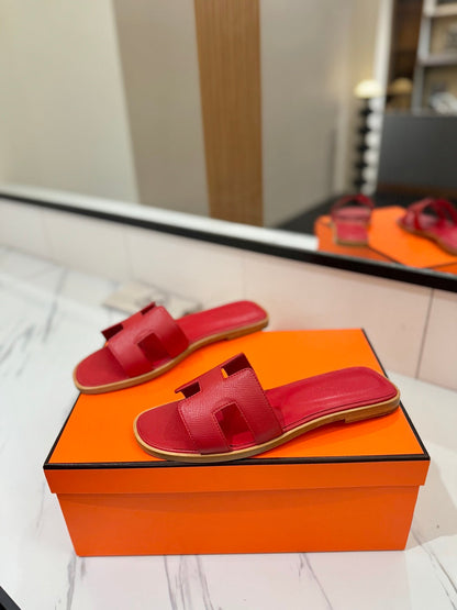 HM Oran Sandal Red Goatskin 294860