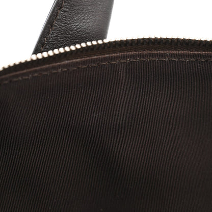 Calfskin Chevron CC All Day Long Boston Brown