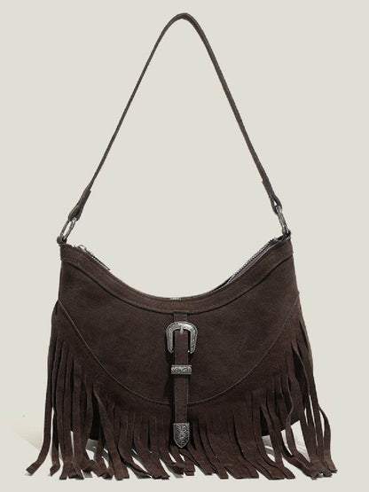 Arielle Fringed Shoulder Bag