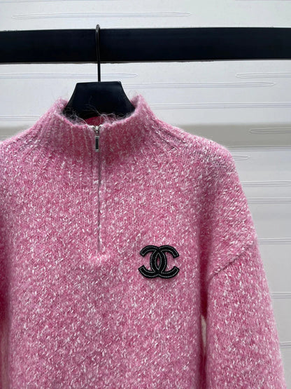 CC 26 Cropped Zip Sweater Wool 793820