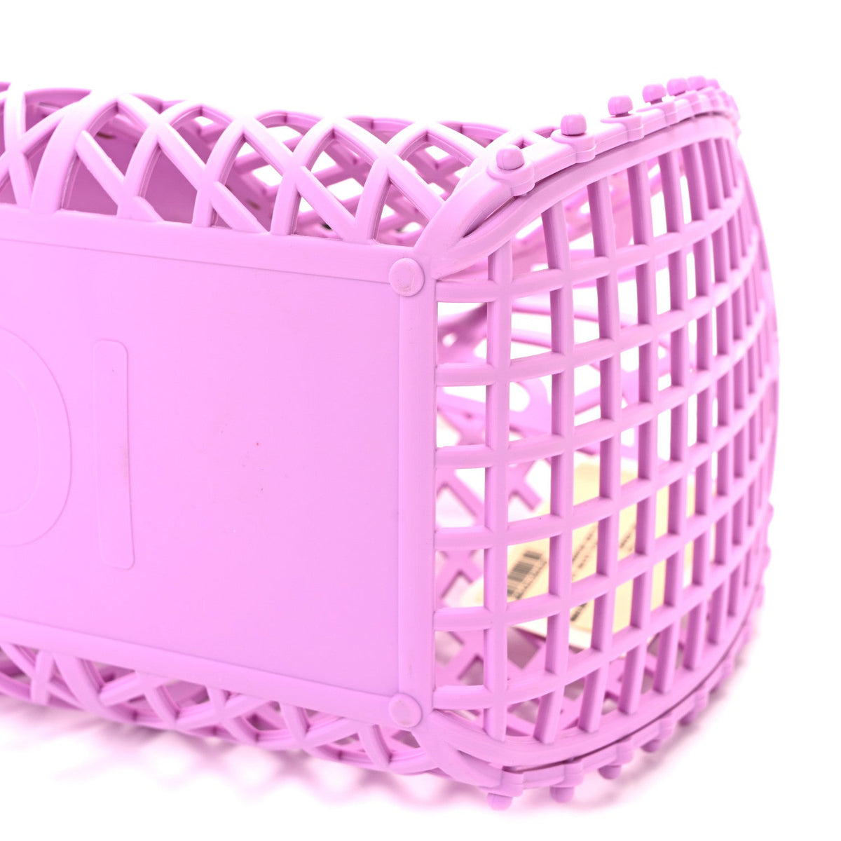 Recycled Plastic Vitello Liberty Matte Medium Fendi Basket Violetta