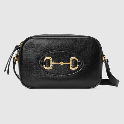 Gucci Horsebit 1955 Shoulder Bag Black
